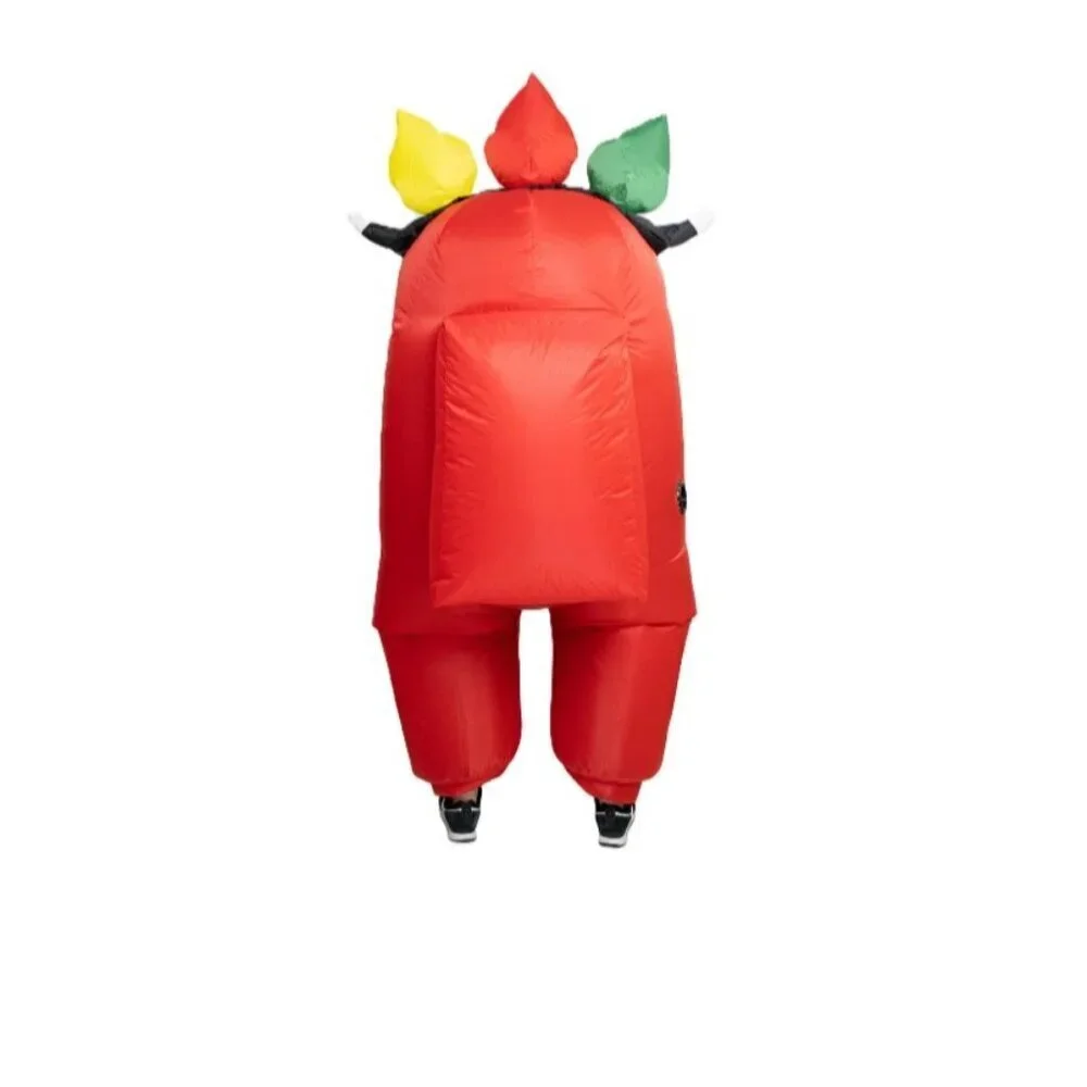 NEW Amung Us Red Inflatable Light Up Costume Youth One Size Unisex YUME Gamer